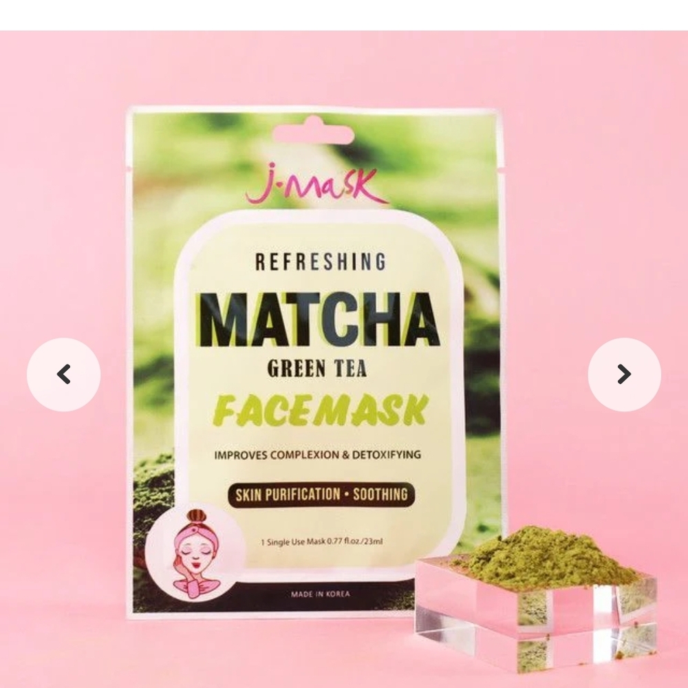 Matcha Green Tea Face Mask‎ - Picture 2 of 2